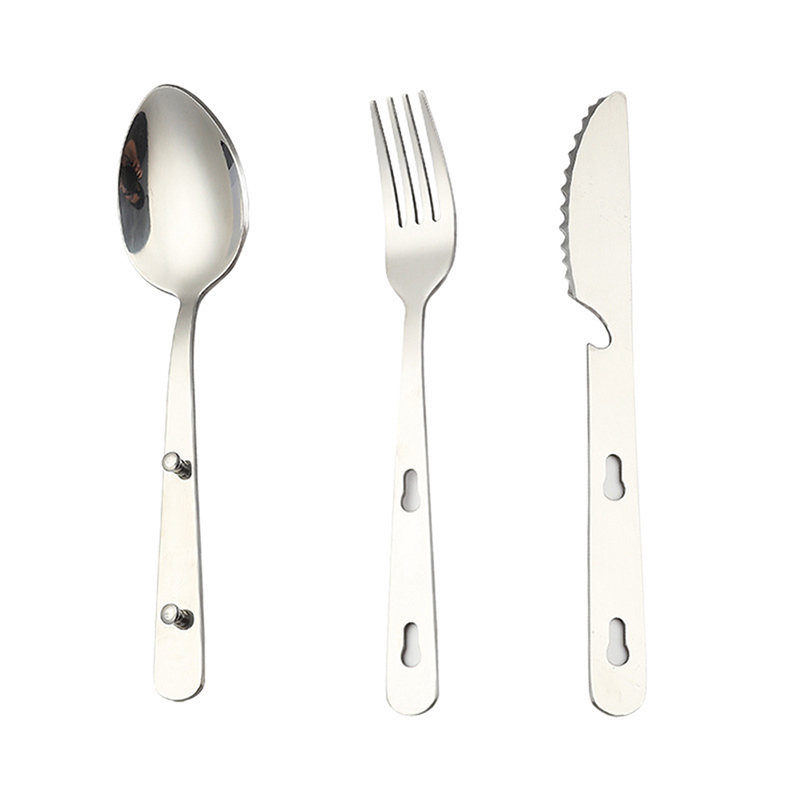 3pcs/set Portable Stainless St - Quechua Camping Cooking Set recension och pris