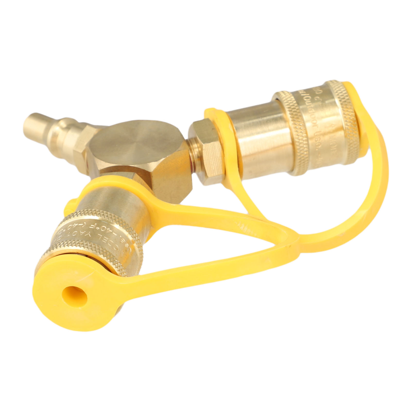 Brass 1/4 Inch Quick Connect Y - Camping Cooking Appliances recension och pris