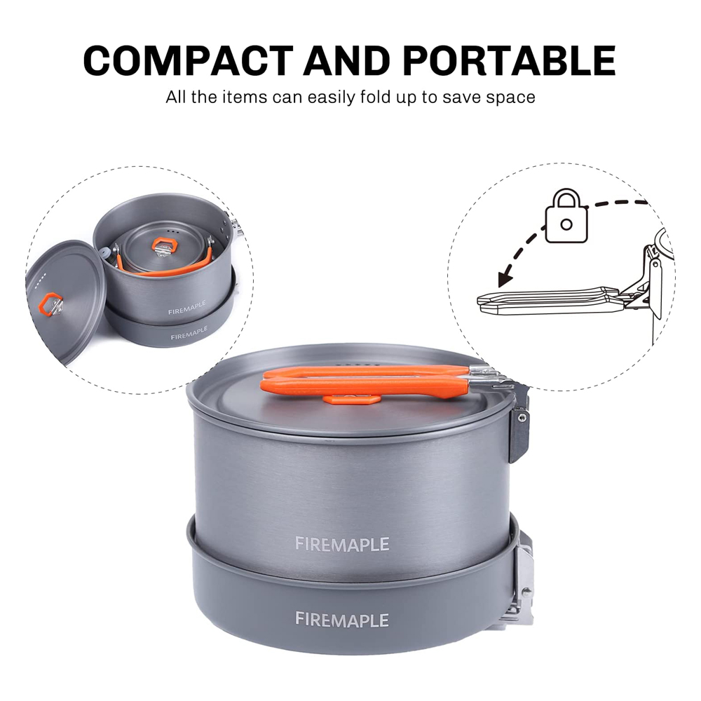 Fire Maple Camping Cookware Ut - Camping Cooking Trangia recension och pris