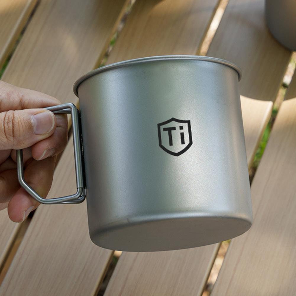 Camping Mug Titanium Cup Touri - Quechua Camping Cooking Set recension och pris