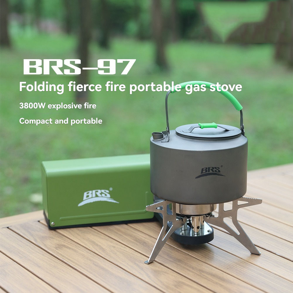 BRS Camping Gas Stove 3800W Fo - Camp Grill Portable Folding recension och pris