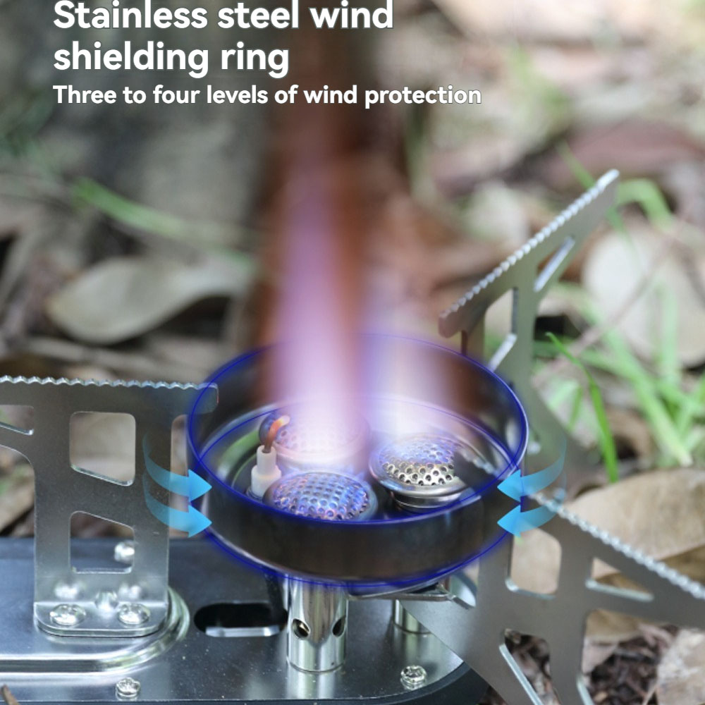 BRS Camping Gas Stove 3800W Fo - Camp Grill Portable Folding recension och pris
