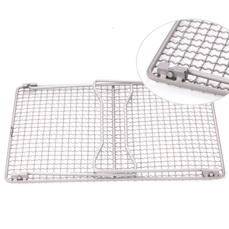 Folding Campfire Grill Titaniu - Camp Grill Portable Folding recension och pris