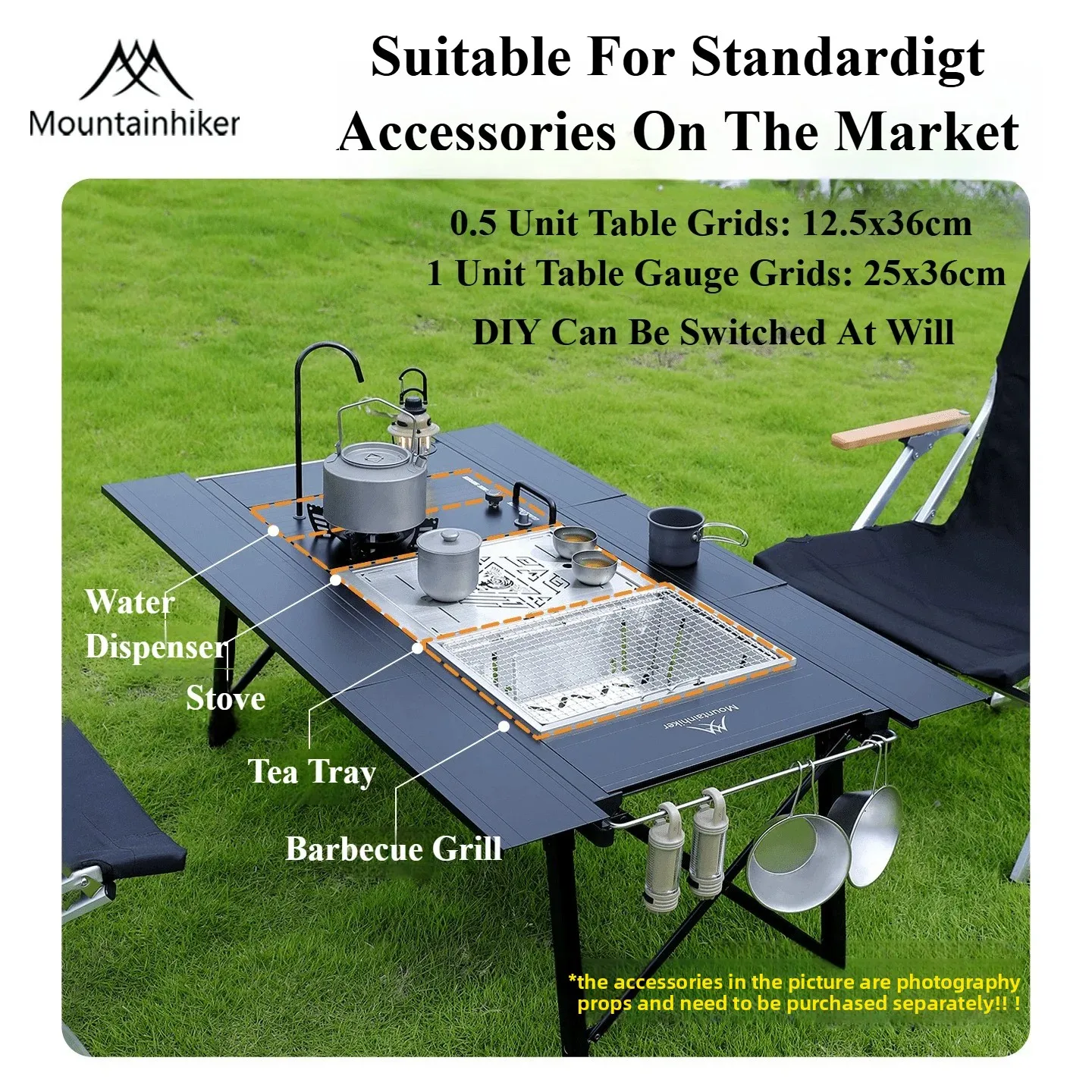 Mountainhiker Portable Camping - Camp Grill Portable Folding recension och pris