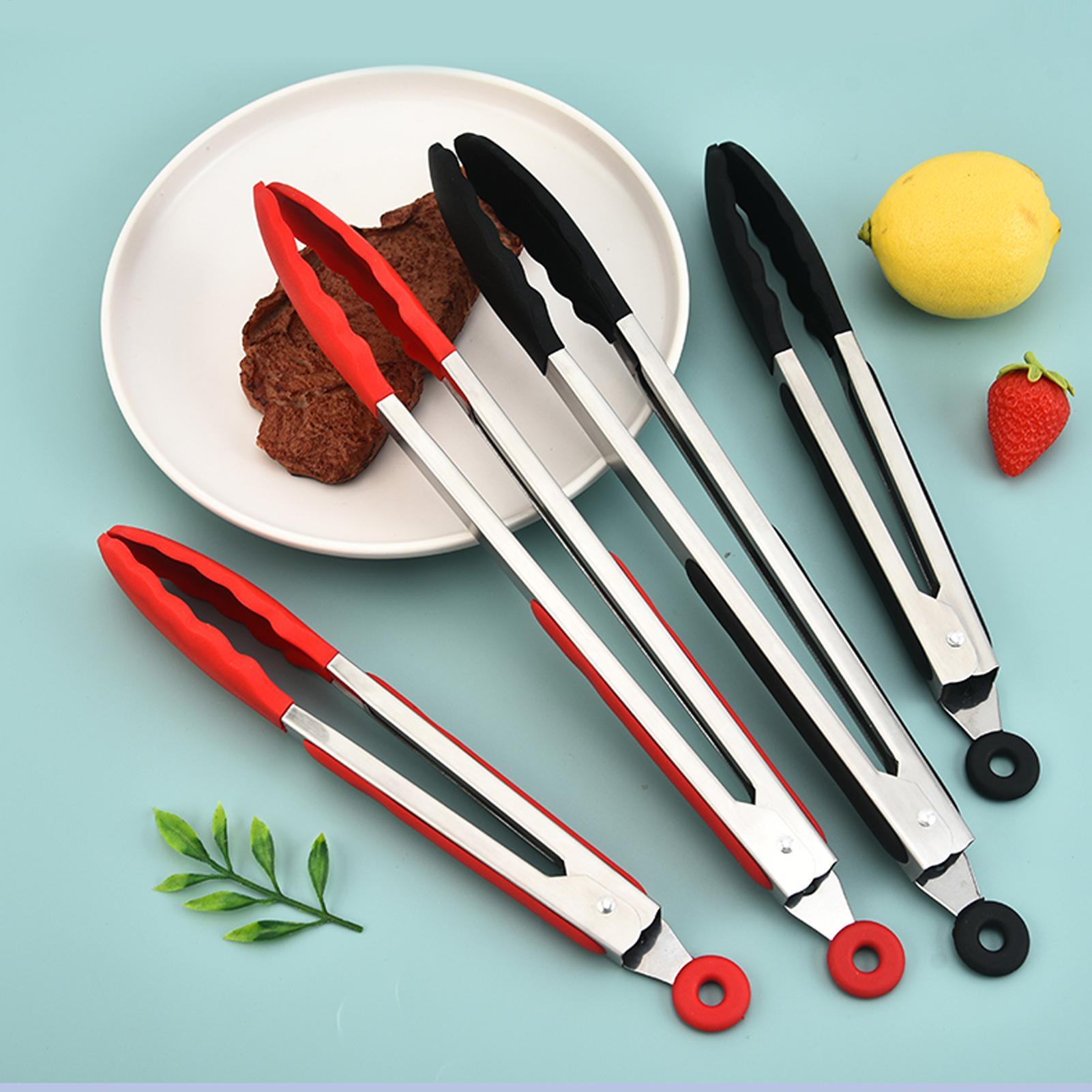 Cooking Tongs 3 Pieces Non-Sli - Camping Cooking Tips recension och pris