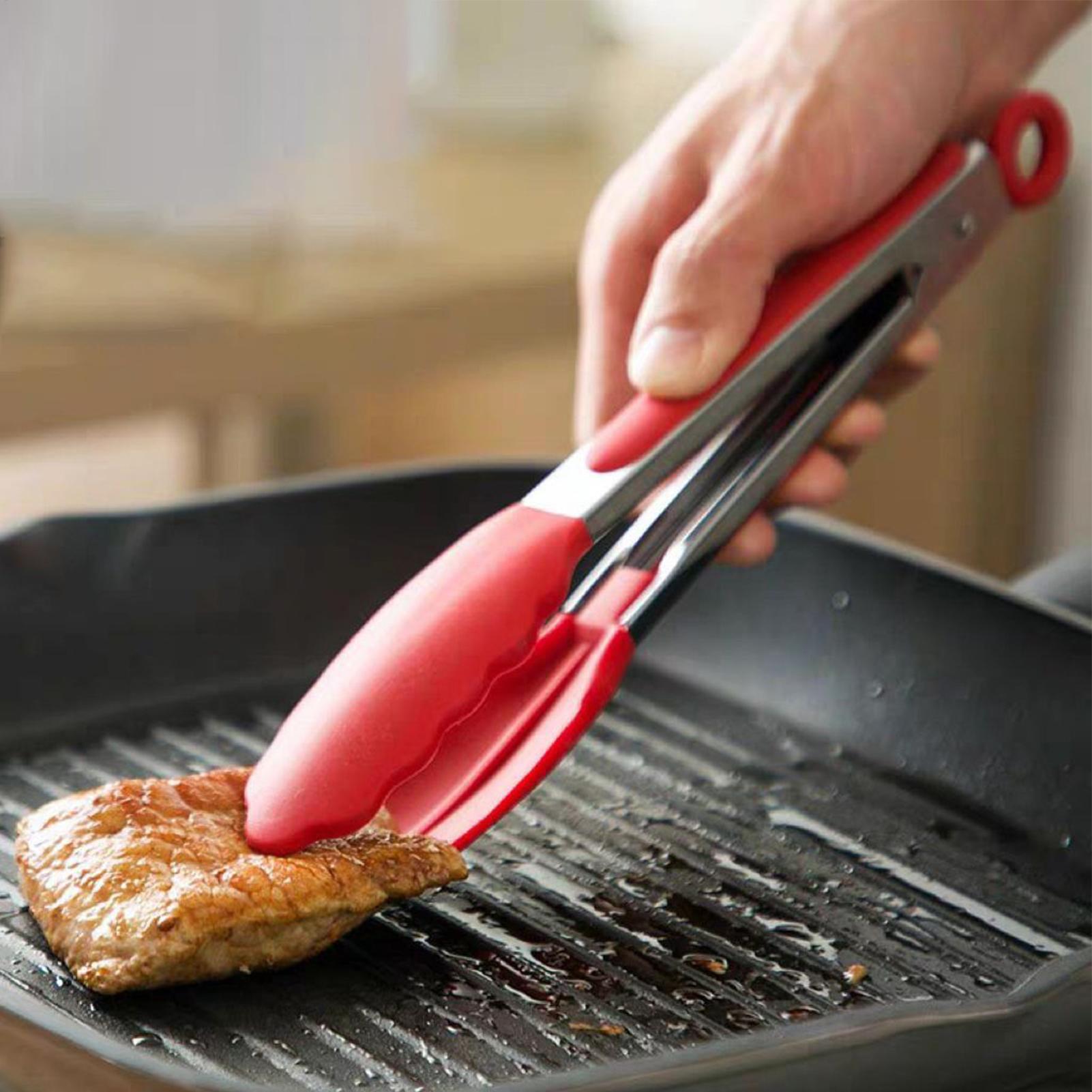 Cooking Tongs 3 Pieces Non-Sli - Camping Cooking Tips recension och pris