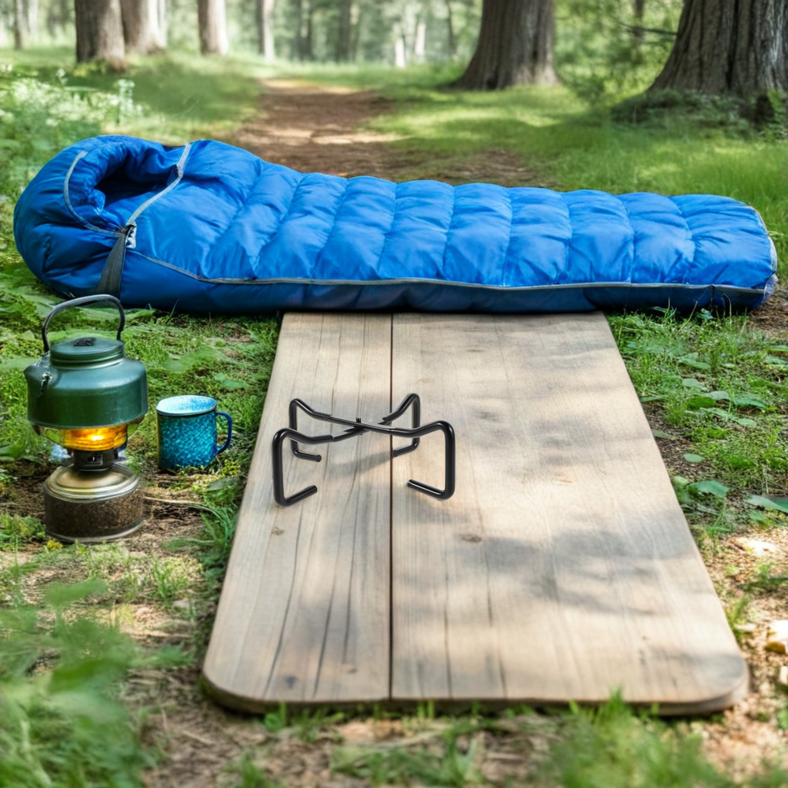 Dutch Oven Cast Iron Folding L - Camping Cooking Dutch Oven recension och pris