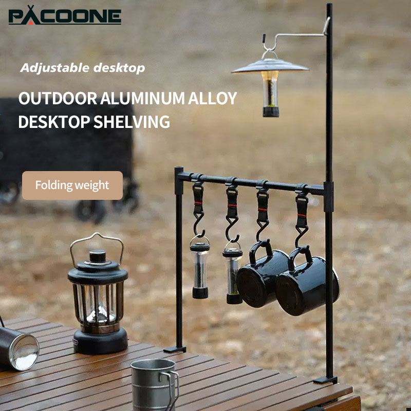 New Camping Shelf IGT Lantern  - Camping Cooking Utensil Holder recension och pris