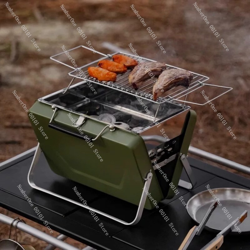 Portable Outdoor Folding Mini  - Camp Grill Portable Folding recension och pris